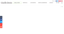 Desktop Screenshot of giselledenis.com