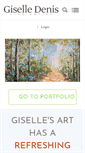Mobile Screenshot of giselledenis.com